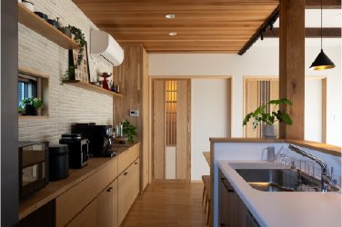 キッチン背面収納