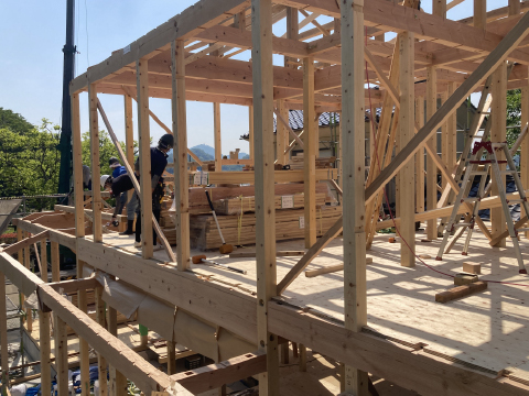 施工範囲を絞っているのはメンテナンス対応のため